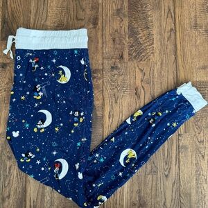 Little Sleepies Mickey In Space Minnie Bamboo Pajama Pants Women's Size XS